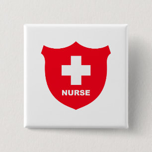 Krankenschwester-Button Button