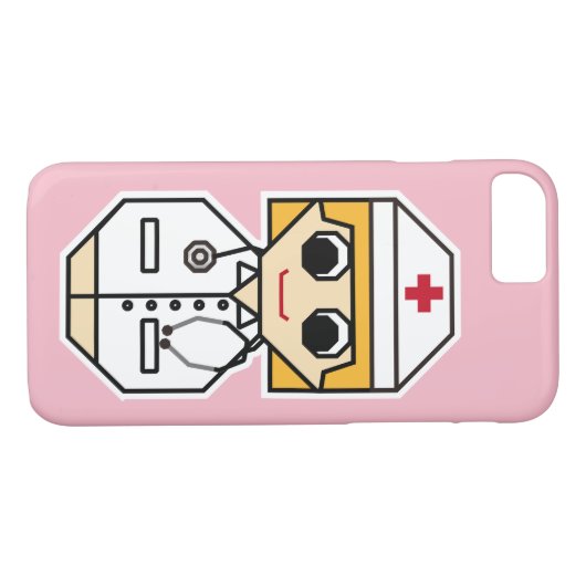 Krankenschwester Case-Mate iPhone Hülle (Rückseite (Horizontal))