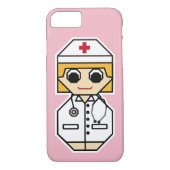 Krankenschwester Case-Mate iPhone Hülle (Rückseite)