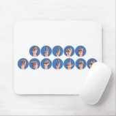 Krankenschwester Charles Mousepad (Mit Mouse)