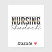 Krankenschwester Cheetah Print Zukunft Geschenke G Aufkleber (Blatt)