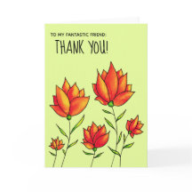 Krankenschwester Danke Blumenkarte