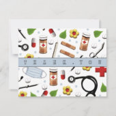 Krankenschwester danke Ihnen Karten (Vorderseite)