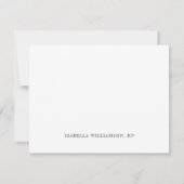 Krankenschwester danke Ihnen Karten (Rückseite)