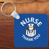 Krankenschwester danke Ihnen Nurse Schlüsselanhänger (Vorderseite)