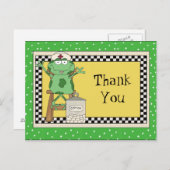 Krankenschwester Dankeschön Cartoon Postkarte (Vorne/Hinten)