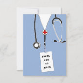 Krankenschwester Dankeskarte (Vorderseite)