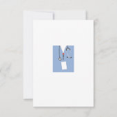 Krankenschwester Dankeskarte (Rückseite)