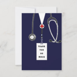 Krankenschwester Dankeskarte