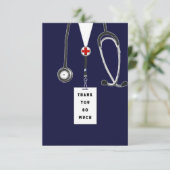 Krankenschwester Dankeskarte (Stehend Vorderseite)