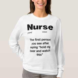 Krankenschwester-Definition T-Shirt