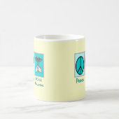 Krankenschwester der FriedensLiebe-ICU Kaffeetasse (Mittel)