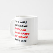 Krankenschwester der Funktionsmedizin, phantastisc Kaffeetasse (Vorderseite Links)