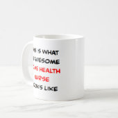 Krankenschwester der Zuhause, phantastisch Kaffeetasse (Vorderseite Links)