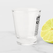 Krankenschwester der Zuhause Schnapsglas (Links)