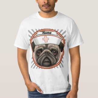 Krankenschwester des Mops T-Shirt