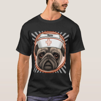 Krankenschwester des Mops T-Shirt