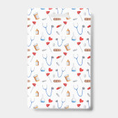 Krankenschwester des personalisierten Arztes Ausweis (Rückseite)