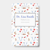 Krankenschwester des personalisierten Arztes Ausweis (Vorderseite)