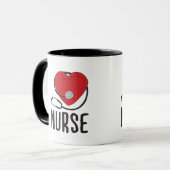 Krankenschwester Design Krankenpflegerfreunde regi Tasse (Vorderseite Links)