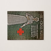 Krankenschwester, die Spenden beantragt WWI Puzzle (Horizontal)