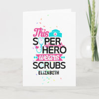Krankenschwester - Dieser Superheld trägt Scrubs -