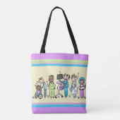 Krankenschwester-Doktor Tote Bag Tasche (Rückseite)