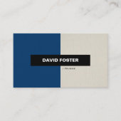 Krankenschwester - Einfach elegant Stilvoll Visitenkarte (Vorderseite)