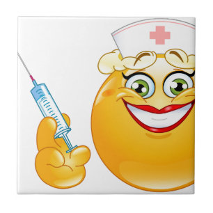 Krankenschwester Emoji Fliese