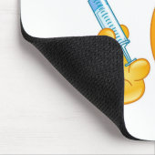 Krankenschwester Emoji Mousepad (Ecke)