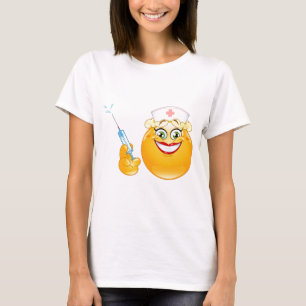 Krankenschwester Emoji T-Shirt