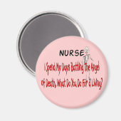 Krankenschwester "Engel des Todes"—Funny Gifts Magnet (Vorderseite/Rückseite)