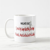 Krankenschwester "Engel des Todes"---Lustige Kaffeetasse (Links)
