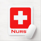 Krankenschwester-Englisch Mousepad (Mit Mouse)