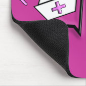 Krankenschwester-Erzieher QRS und Mousepad (Ecke)