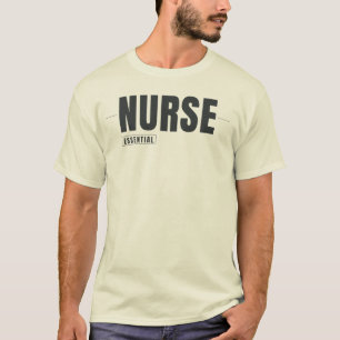 Krankenschwester Essential Modernes Pflegedesign T-Shirt
