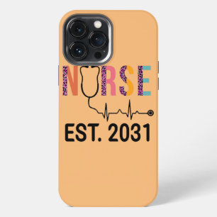 Krankenschwester Est 2031 RN Abschluss der Kranken iPhone 13 Pro Max Hülle