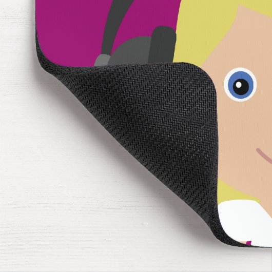 Krankenschwester-Felsen! Mousepad (Ecke)