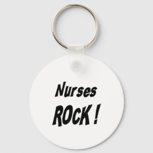 Krankenschwester-Felsen! Schlüsselanhänger