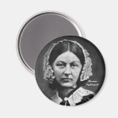 Krankenschwester Florence Nightingale Magnet (Vorderseite/Rückseite)