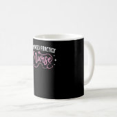 Krankenschwester für Advanced Practice Stethoskop Kaffeetasse (VorderseiteRechts)