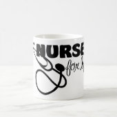 Krankenschwester für das Leben Kaffeetasse (Mittel)