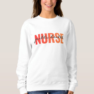 Krankenschwester für öffentliche Gesundheit Modern Sweatshirt