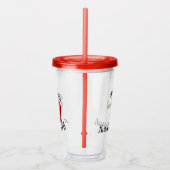 Krankenschwester Gekümmert für Leben Akrylus Tumbl Acryltrinkbecher (Rechts)