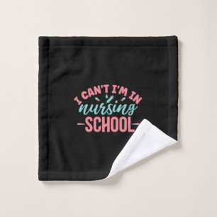 Krankenschwester-Geschenk Ich bin in der Kranken Waschlappen