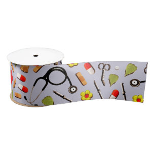 Krankenschwester Geschenk Satinband
