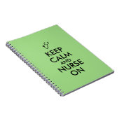 Krankenschwester-Geschenk-Stethoskop behalten Ruhe Notizblock (Rechte Seite)