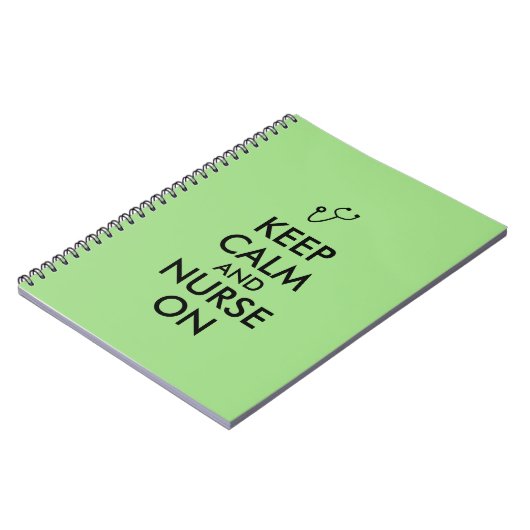 Krankenschwester-Geschenk-Stethoskop behalten Ruhe Notizblock (Linke Seite)