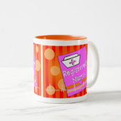 Krankenschwester-Geschenke Zweifarbige Tasse (VorderseiteRechts)
