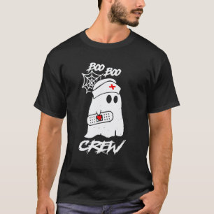 Krankenschwester Gespenst Halloween Boo Boo Crew K T-Shirt